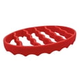 thumbnail image 1 of Visland Oval Silicone Roast Rack Pot Stand Multipurpose Cooking Rack for Stoves Pressure Cooker Slow Cooker Air Fryer Baking Utensil Holder, 1 of 8