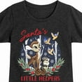 thumbnail image 3 of Disney Bambi - Christmas - Santa's Little Helpers - Toddler & Youth Girls Short Sleeve Graphic T-Shirt, 3 of 5