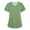 Fluorescent Green, variant on Women's Nurse Costume Uniform Set with Short Sleeve Print Top and Pants, Halloween Themed Role Play Work Outfit for Women,Blue S