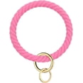 thumbnail image 1 of Llavero, brazalete de silicona para muñeca, llavero para mujer y niña., 1 of 5