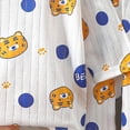 thumbnail image 4 of Gubotare Long Sleeve Toddler Pajamas Kids Soft Sleepwear Long Sleeve Boys Girls Pajama Outdoor 2-Piece Tops Pant Casual Sets Tie Dye Pj 3T 4T (Dark Blue,3-4 Years), 4 of 4