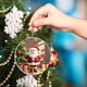 thumbnail image 3 of Adorno navideño | Decoración colgante de Papá Noel para árbol, corona y hogar | Colgante navideño de acrílico para chimenea, coche y decoración de fiestas | Regalo para familiares y amigos, 3 of 4