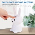 thumbnail image 2 of Belita Amy Rabbit Night Light Baby Touch 7 Colores | Usb recargable puede ser cronometrado luz nocturna niños Deco lámpara para decoración de Navidad habitación de niños nacimiento// kaili Sencillez, 2 of 5