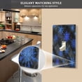 thumbnail image 5 of Light Switch Cover Switch Plate Outlet Cover Plug Cover for Electrical Unused Outlet Cover Blue Snowflake Pattern, 5 of 6