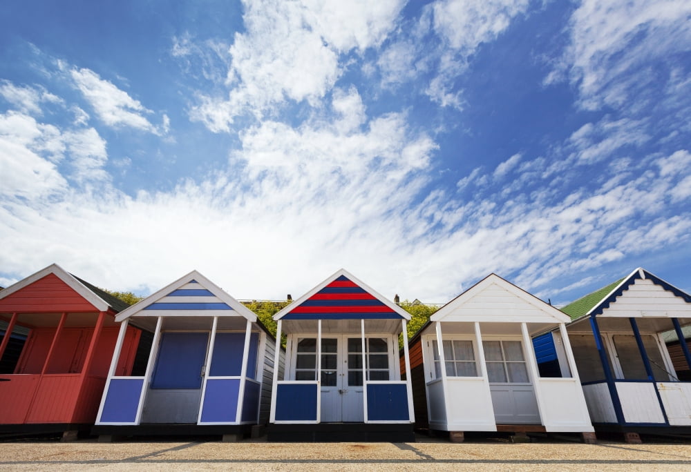 Colourful Beach Hut