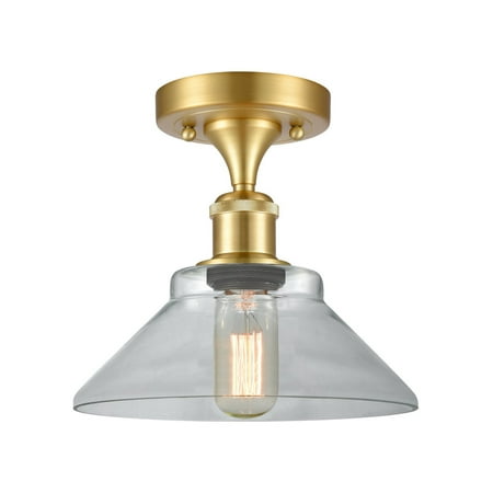 

Innovations Lighting - Orwell - 1 Light Semi-Flush Mount In Industrial Style-9