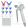 thumbnail image 2 of Spray machine nozzle kit,Pieces With 2pcs Nozzle Tips 6 Spray Tips Airless Tips 6 Pieces Airless Paint Pressure Sprayer Nozzle Tips Nozzles Set Sprayer Spray Tips 6 Pieces With Tips Airless Sprayer, 2 of 6
