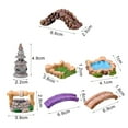 thumbnail image 5 of Naierhg Micro Figurines Anti-deform Resin Miniature Landscape Scene Statues for Home, 5 of 8