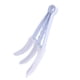 thumbnail image 3 of Cepillo de limpieza para teclado de computadora, triple limpiador de persianas venecianas, plumero de microfibra lavable para persianas de aire acondicionado (blanco), 3 of 5