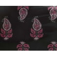 thumbnail image 4 of oneOone Georgette Viscose Fabric Leaves & Paisley Block Print Sewing Fabric BTY 42 Inch Wide, 4 of 4