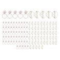 thumbnail image 1 of Office Paper Clips,100pcs Metallic Paper Clips Cute Paper Clips Paperclips Expertly Crafted, 1 of 14