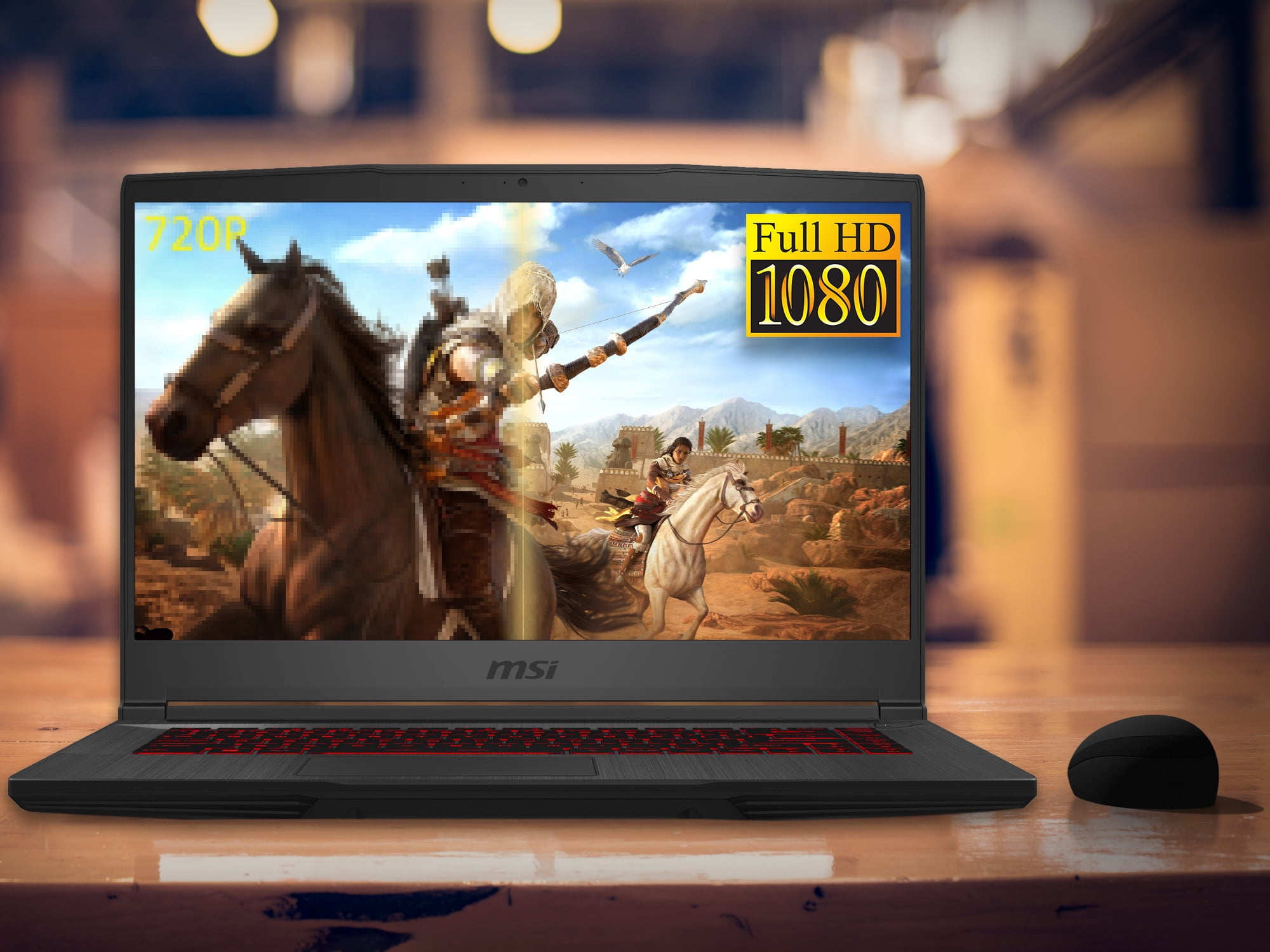 MSI GF65 Thin Gaming Laptop, 15.6