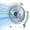 Green, variant on JELLOO USB Desk Fan for Kids Men Women 360 Degree Rotatable Desktop Fan Colorful Running Lights Cooling Fan Portable Fans Blow Cold Air With 3 Speeds Quiet for Outdoor Office