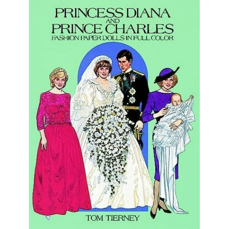 Princess diana paper dolls shop
