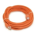 thumbnail image 2 of 15ft Cat5E Ethernet RJ45 Patch Cable, Stranded, Snagless Booted, ORANGE, 2 of 2
