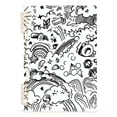 thumbnail image 7 of FORMRS 1-Subject Spiral Notebook 8" x 5" College Ruled 60 Refillable Sheet A5 Hard Cover, Rainbows Clouds, 7 of 7