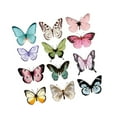 thumbnail image 3 of kowaku 3D Butterfly Wall Stickers Butterfly Decoration DIY Butterfly Wall Decals for Living Room Cake Decorating Flower Arrangements A, 3 of 9