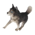 thumbnail image 1 of Decodeary Realistic Plastic Animal Figure Simualtion Model Toys Little Huskie, 1 of 9