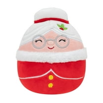 Squishmallows Official Plush 8 inch Mrs. Claus with Holiday Sweater - Childs Ultra Soft Stuffed Toy