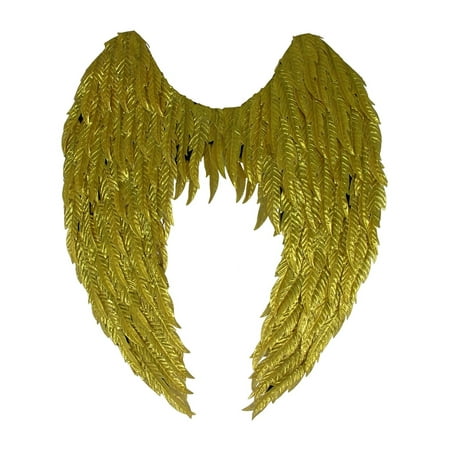 Gold Angel Wings Halloween Costume Accessory