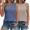 Blue+Coffeegray, variant on AviBest 2 Pack Womens Tank Tops 2025 Loose Fit Casual V Neck Shirts Flowy Sleeveless Summer Tops