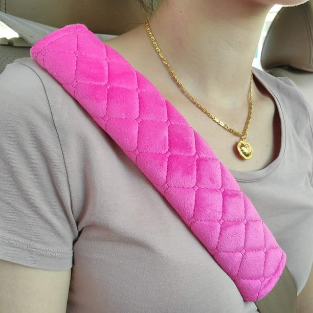 Paire de coussinets de ceinture de sécurité en coton - Équipement auto