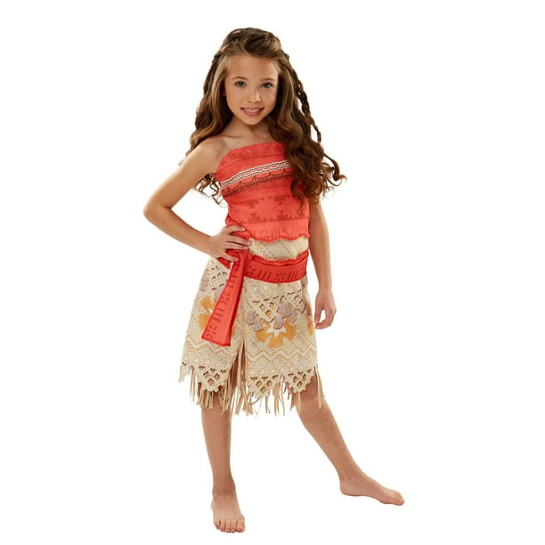 Disney Princess Women Halloween Fancy Dress Costume For Child Small By Moana Walmart Com Walmart Com