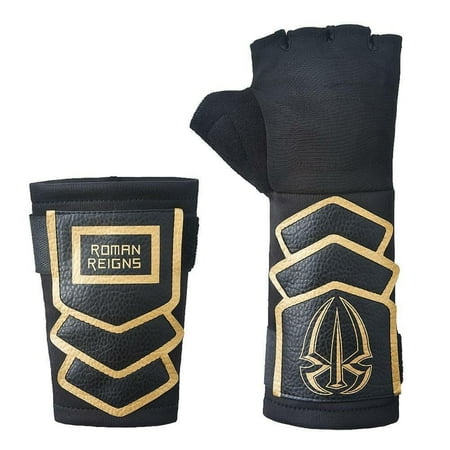 Roman Reigns WWE Superman Punch Glove Wristband Set Gold