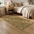thumbnail image 2 of ODIKA 5'x7' Washable Area Rug Non-Slip, Low Pile, Stain Resistant Throw Symmetrical Geometric Grid Composition Scattered Door Large for Guest Room, Lounge, Apartment, 2 of 7