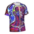 thumbnail image 3 of Tool Band Men's Short-Sleeve T-Shirt Summer Casual Tee Top Breathable Crewneck T-Shirt Medium, 3 of 7
