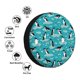 thumbnail image 4 of Fotbe Penguins On The Ice In The Sea Funda de Llanta de Repuesto con Estampado, Engrosada, Ajuste Universal para Jeep, Remolque, RV, SUV, Camión-17 inch, 4 of 6