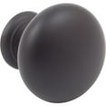 thumbnail image 2 of Bi-Fold Closet Door Knob, 1-1/4 Inches, Matte Black by Stone Harbor Hardware, 2 of 4