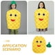 thumbnail image 4 of 1 pieza de disfraz de diseño de frutas y verduras para niños, divertido y creativo, disfraz de actuación, disfraz de fiesta para niños, accesorio de desfile de moda (forma de piña), 4 of 5