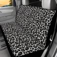 thumbnail image 2 of FUIALDOLG Leopard Print Rear Bench Seat Covers for SUV, 2 Piece Non-Slip Back Seat Covers, Easy to Install Durable Waterproof Seat Protectors for Truck Sedan, 2 of 4