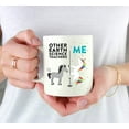 thumbnail image 3 of CTDream Funny Quirky 11oz. Ceramic Coffee Tea Mug Thank You Gift, Other Earth Science Teachers Me, Horse Unicorn, 1-Pack, Birthday Christmas Gift Ideas Coworker Him Her, Gift Box, 3 of 7