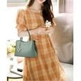 thumbnail image 2 of Women's Fashion Handbag Soft Leather Purse Leather Crossbody Tote Bags Large Capacity Zipper Clouser Top Handle Bags, 2 of 6