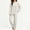 Beige-03, variant on Nugftut Pajama Sets for Women Soft Comfy Fluffy Pajamas Fleece Pullover Ribbed Pjs Warm Plush Lounge Sleepwear 2 Piece