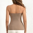 thumbnail image 6 of SwiftWear Women's Seamless Built-In Bra Cami Ultra Soft Slim Fit Tank Top Spaghetti Straps Camisole Layering Staple, 6 of 8