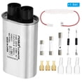 thumbnail image 3 of Kit de Capacitores de Microondas Uxcell, Capacitor de Alta Tensión de 1uF AC 2100V con 8 Piezas de Repuesto, 3 of 5