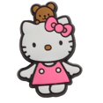 thumbnail image 1 of 2023 venta al por mayor HelloKitty dibujos animados cocodrilo encanto fabricante cocodrilo zapatos de niña encanto diseñador cocodrilo encanto Gibbits, 1 of 4