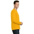 thumbnail image 3 of Port & Company Long Sleeve Fan Favorite Tee-2XL (Bright Gold), 3 of 6