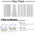 thumbnail image 3 of Xixinqiwan Plus Size Bra for Women,Wireless High Support Gathering Bra Push Up Bra Underwear Women Lifting Bras, 3 of 6