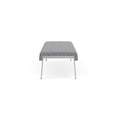 thumbnail image 3 of Waterfall Reception Waiting Room Healthcare 3-Seat Bench / Silver Steel / Gray, 3 of 5