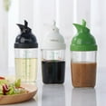 200ml Condiment Bottle Transparent Leakproof Dustproof Salad Oil