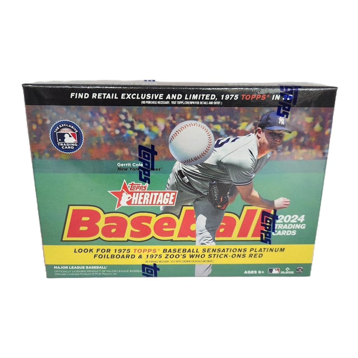 Topps 2022 Heritage Baseball 24-Pack Retail Box, Factory