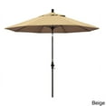 thumbnail image 3 of California Umbrella  7.5' Rd. Aluminum/Fiberglass Rib Market Umb, Deluxe Crank Lift/Collar Tilt, Bronze Finish, Pacifica Fabric Taupe, 3 of 5