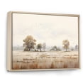 thumbnail image 2 of Designart "Minimalist Countryside Scenery V" Countryside Floater Framed Canvas Prints, 2 of 5