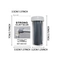 thumbnail image 3 of DZQMTKX Pipe Unclogging Powder, High-performance Drain Clog Remover, Fast-Acting Granular Formula for Sink, Kitchen and Toilet, Odor Eliminating Drain Care, 3 of 9