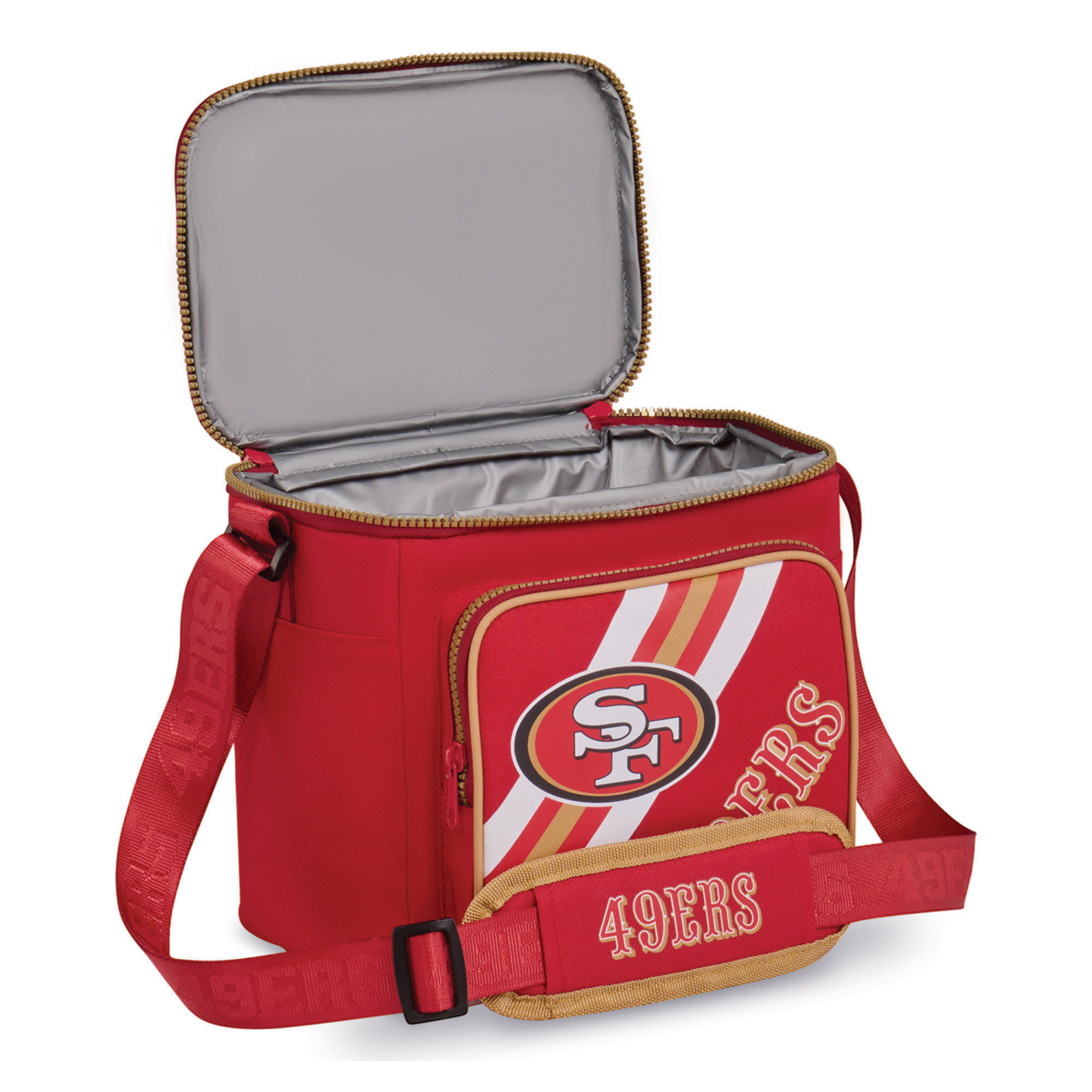IGLOO  San Francisco 49ers Square Lined 4-Pack Cooler