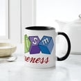 thumbnail image 6 of CafePress - Autism Awareness Mug - 11 oz Ceramic Mug - Novelty Coffee Tea Cup, 6 of 6
